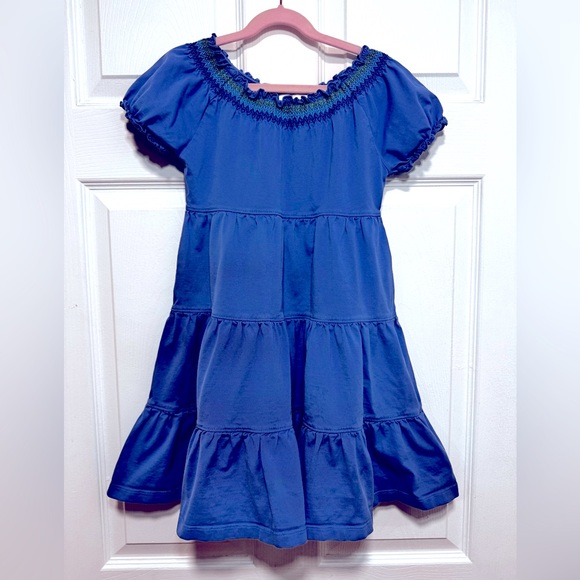 Hanna Andersson Other - Hanna Andersson girls smocked collar cotton dress 4-5